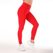 Load image into Gallery viewer, SVOKOR Fitness Leggings Sexy Solid Leggings Women Push Up High Waist Workout Pants Gym Clothes Seamless Elasticity