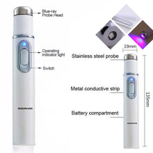 Load image into Gallery viewer, 1 Pcs Anti-fungal Home Set Laser Pen Finger Toe Nail Fungus Care Kit(White ) TSLM1
