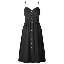 Load image into Gallery viewer, Pattern printing, suspender dress
