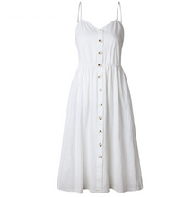 Load image into Gallery viewer, Pattern printing, suspender dress
