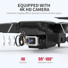 Load image into Gallery viewer, LSRC 2021 New Quadcopter Drones E525 HD 4K 1080P Camera And WiFi FPV HeightKeeping RC Foldable Quadcopter Drone Toy Gift
