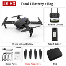 Load image into Gallery viewer, LSRC 2021 New Quadcopter Drones E525 HD 4K 1080P Camera And WiFi FPV HeightKeeping RC Foldable Quadcopter Drone Toy Gift
