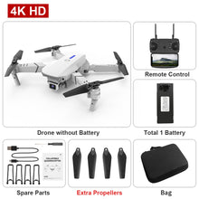 Load image into Gallery viewer, LSRC 2021 New Quadcopter Drones E525 HD 4K 1080P Camera And WiFi FPV HeightKeeping RC Foldable Quadcopter Drone Toy Gift
