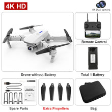 Load image into Gallery viewer, LSRC 2021 New Quadcopter Drones E525 HD 4K 1080P Camera And WiFi FPV HeightKeeping RC Foldable Quadcopter Drone Toy Gift
