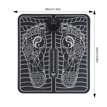 Load image into Gallery viewer, Electric EMS Foot Massager Pad Feet Muscle Stimulator Foot Massage Mat Improve Blood Circulation Relieve Ache Pain Health Care
